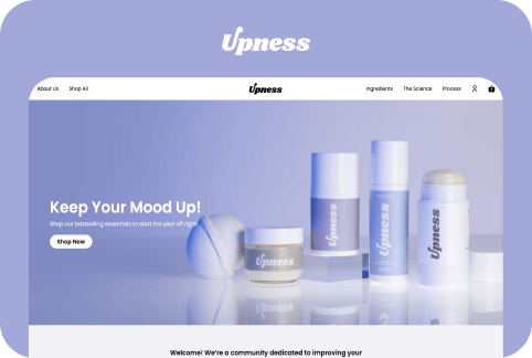 Upness preview