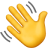 waving hand icon